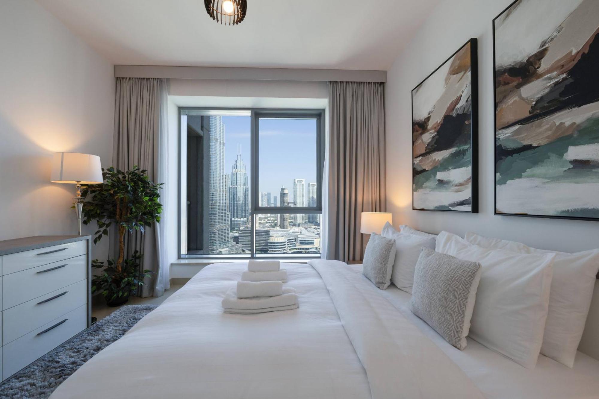 Signature Burj Khalifa View Residence Dubaj Kültér fotó